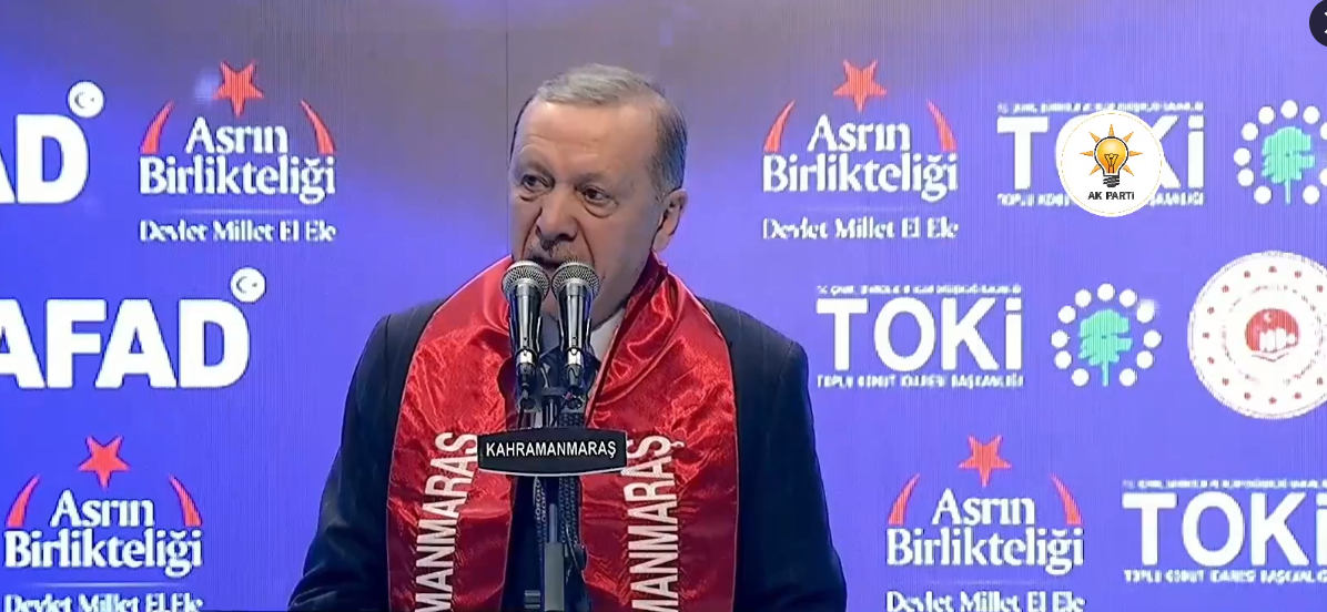 Erdoğan, Kahramanmaraş’ta ; 9 bin 289 konutun teslimatını yaptı